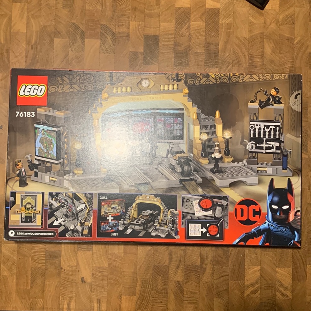 Lego DC 76183 The Batman Batcave: The Riddler Face-off 581pcs Age 8+ New